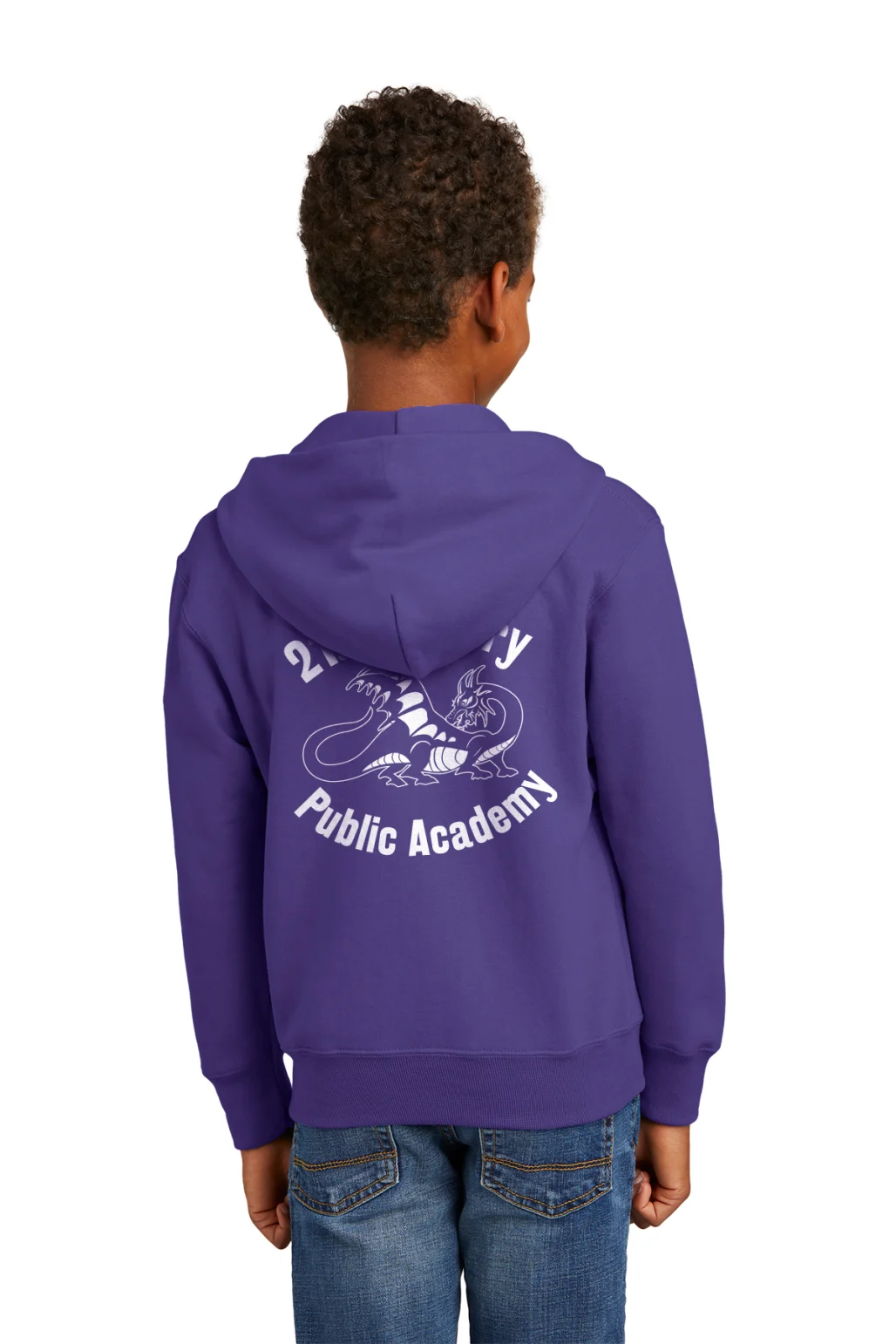 21st Century Youth Zippered Hoodie PC90YZH - Image 2